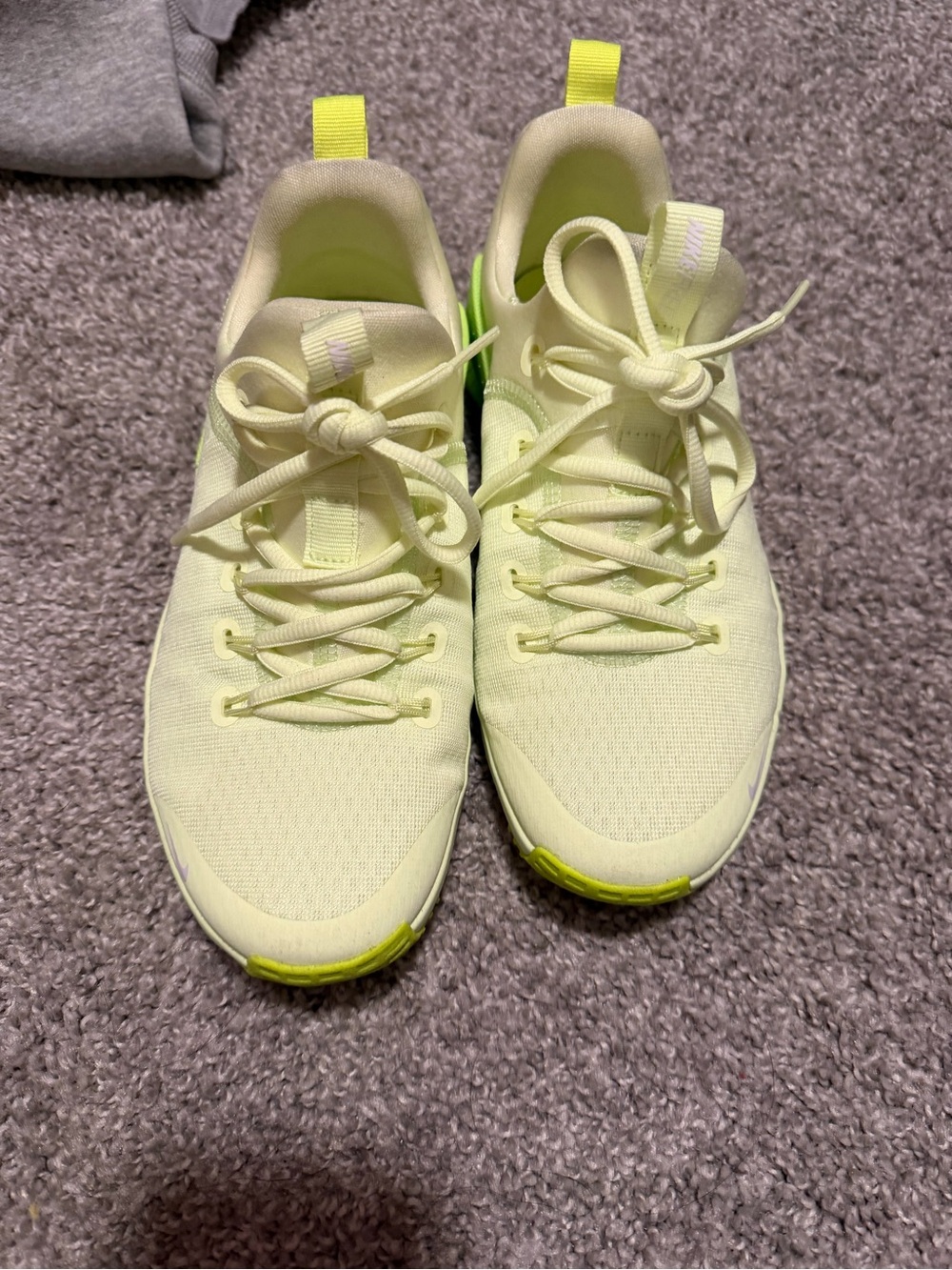 Nike Women's Neon Yellow Athletic Sneakers